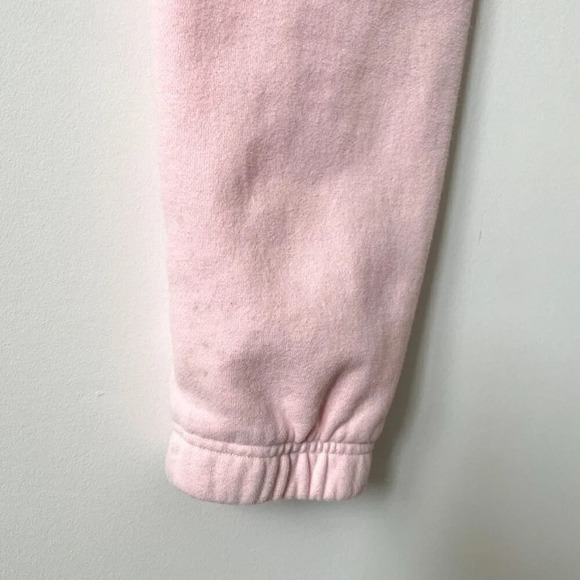 Aritzia TNA Cozy Fleece Mid Rise Basic Sweatpants Crystal Pink Size Small - Picture 12 of 14